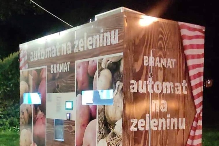 Náhledový obrázek článku: Bramat - automat na zeleninu